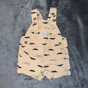 Carter’s Beige Baby Overalls